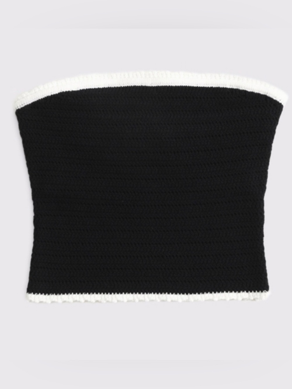 Abercrombie and Fitch Crochet-Style Tube Crop Top